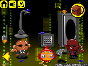 Игра Счастливая Обезьянка 601: Апео в Монтриксе (Monkey GO Happy Stage 601: Apeo in Montrix) — играть онлайн бесплатно (изображение №3)