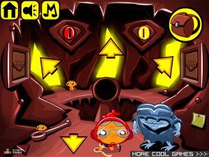 Игра Счастливая Обезьянка 602: Воробей (Monkey GO Happy Stage 602: The Sparrow) — играть онлайн бесплатно (изображение №3)