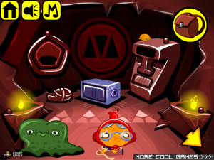 Игра Счастливая Обезьянка 602: Воробей (Monkey GO Happy Stage 602: The Sparrow) — играть онлайн бесплатно (изображение №4)