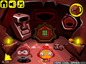 Игра Счастливая Обезьянка 602: Воробей (Monkey GO Happy Stage 602: The Sparrow) — играть онлайн бесплатно (изображение №6)