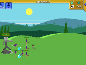 Игра Нуб Против Про Стик Вар (Noob vs Pro Stick War) — играть онлайн бесплатно (изображение №5)