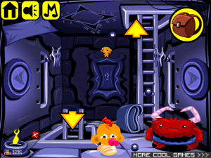 Игра Счастливая Обезьянка 604: Надгробное Сокровище (Monkey GO Happy Stage 604: Tombstone Treasure) — играть онлайн бесплатно (изображение №5)