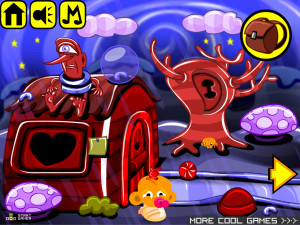 Игра Счастливая Обезьянка 606: Джек в Сейфе (Monkey GO Happy Stage 606: Jack in a Safe) — играть онлайн бесплатно (изображение №5)