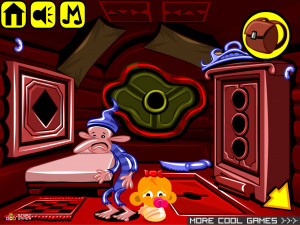 Игра Счастливая Обезьянка 606: Джек в Сейфе (Monkey GO Happy Stage 606: Jack in a Safe) — играть онлайн бесплатно (изображение №6)