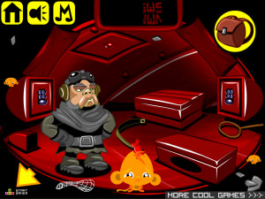 Игра Счастливая Обезьянка 607: Монкелориан и Монке Фетт (Monkey GO Happy Stage 607: Monkelorian and Monke Fett) — играть онлайн бесплатно (изображение №3)
