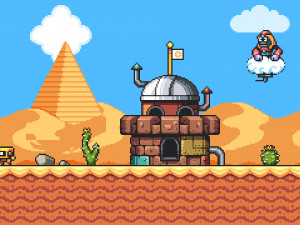 Игра Приключение Супер Дроидов (Super Droid Adventure) — играть онлайн бесплатно (изображение №2)
