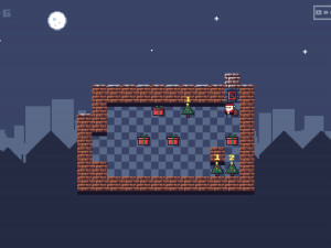 Игра Сокобан: Доставка Санты (Santa's Delivery: Sokoban) — играть онлайн бесплатно (изображение №4)