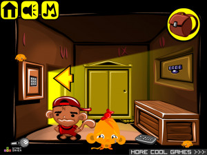 Игра Счастливая Обезьянка 613: Обезьяна Крадет Награды Академии (Monkey GO Happy Stage 613: Monkey Steals the Academy Awards) — играть онлайн бесплатно (изображение №3)