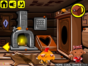 Игра Счастливая Обезьянка 617: Переход на Летнее Время от Темного к Светлому (Monkey GO Happy Stage 617: Daylight Savings Dark To Light) — играть онлайн бесплатно (изображение №3)