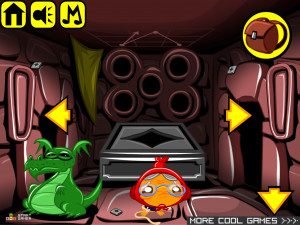 Игра Счастливая Обезьянка 618: Желтый Червь (Monkey GO Happy Stage 618: Yellow Worm) — играть онлайн бесплатно (изображение №4)