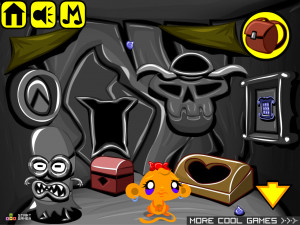 Игра Счастливая Обезьянка 620: Что за Дверью (Monkey GO Happy Stage 620: What's Behind The Door) — играть онлайн бесплатно (изображение №6)