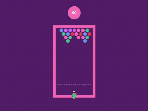 Игра Минималистичный Бабл Шутер (Minimal Bubble Shooter) — играть онлайн бесплатно (изображение №2)