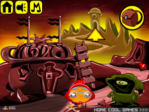 Игра Счастливая Обезьянка 622: Сокровище Монстров (Monkey GO Happy Stage 622: Monster Treasure) — играть онлайн бесплатно (изображение №2)