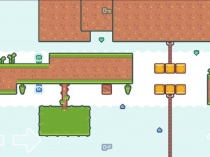 Игра Приключение Двух Пришельцев (Two Aliens Adventure) — играть онлайн бесплатно (изображение №2)