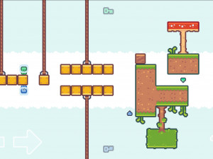 Игра Приключение Двух Пришельцев (Two Aliens Adventure) — играть онлайн бесплатно (изображение №3)