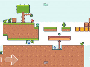 Игра Приключение Двух Пришельцев (Two Aliens Adventure) — играть онлайн бесплатно (изображение №4)