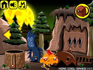 Игра Счастливая Обезьянка 624: Побег из Леса (Monkey GO Happy Stage 624: Escape The Forest) — играть онлайн бесплатно (изображение №4)