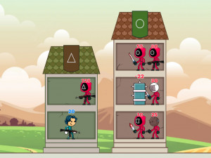 Башня: Игра в Кальмара (Squad Tower) — играть онлайн бесплатно (изображение №3)