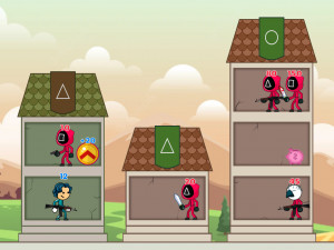 Башня: Игра в Кальмара (Squad Tower) — играть онлайн бесплатно (изображение №4)