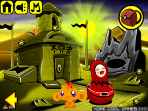 Игра Счастливая Обезьянка 628: Освободить Огненного Дракона (Monkey GO Happy Stage 628: Free The Fire Dragon) — играть онлайн бесплатно (изображение №2)