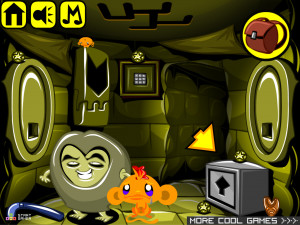 Игра Счастливая Обезьянка 628: Освободить Огненного Дракона (Monkey GO Happy Stage 628: Free The Fire Dragon) — играть онлайн бесплатно (изображение №6)