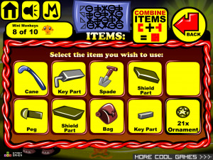 Игра Счастливая Обезьянка 628: Освободить Огненного Дракона (Monkey GO Happy Stage 628: Free The Fire Dragon) — играть онлайн бесплатно (изображение №7)