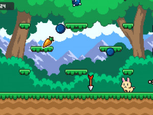 Игра Бедный Кролик (Poor Bunny) — играть онлайн бесплатно (изображение №5)