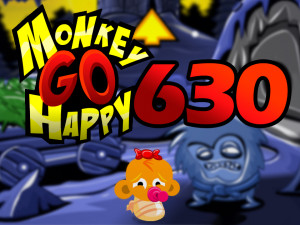 Игра Счастливая Обезьянка 630: Освободите Огненную Утку (Monkey GO Happy Stage 630: Free The Fire Ostrich Duck) — играть онлайн бесплатно (изображение №1)
