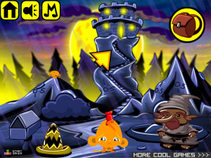 Игра Счастливая Обезьянка 632: Рубины (Monkey GO Happy Stage 632: Rubies) — играть онлайн бесплатно (изображение №2)