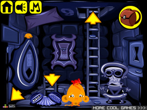 Игра Счастливая Обезьянка 632: Рубины (Monkey GO Happy Stage 632: Rubies) — играть онлайн бесплатно (изображение №3)