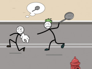 Игра Тролль-вор: Головоломка со Стикменом (Troll Thief - Stickman Puzzle) — играть онлайн бесплатно (изображение №5)