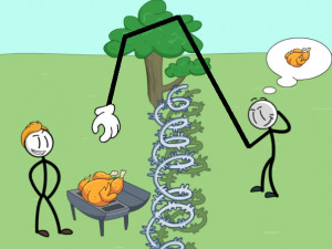 Игра Тролль-вор: Головоломка со Стикменом (Troll Thief - Stickman Puzzle) — играть онлайн бесплатно (изображение №6)