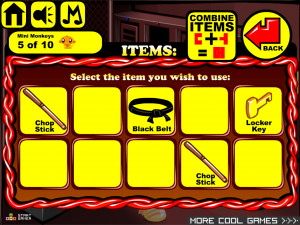 Игра Счастливая Обезьянка 633 (Monkey GO Happy Stage 633: Karate Monkey (Karate Kid) or Monkai (Cobra Kai) Root Vegetables and Exotic Fruits Month) — играть онлайн бесплатно (изображение №4)