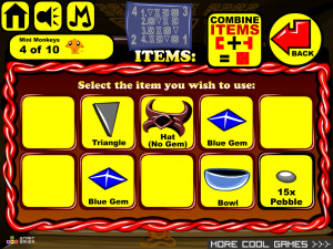 Игра Счастливая Обезьянка 634: Наряд Для Монстра (Monkey GO Happy Stage 634: Dress-up) — играть онлайн бесплатно (изображение №6)