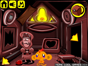 Игра Счастливая Обезьянка 636: Монстр-Птица (Monkey GO Happy Stage 636: Monstra-Bird) — играть онлайн бесплатно (изображение №4)