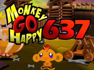 Счастливая Обезьянка 637: Астерокс, Обелокс и Идефокс Вторгаются в Римский Форт