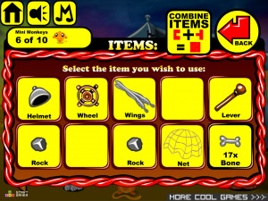 Игра Счастливая Обезьянка 637: Астерокс, Обелокс и Идефокс Вторгаются в Римский Форт (Monkey GO Happy Stage 637: Asterox Obelox and idefox invade a roman fort) — играть онлайн бесплатно (изображение №4)