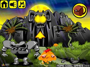 Игра Счастливая Обезьянка 638: Глаз (Monkey GO Happy Stage 638: The Eye) — играть онлайн бесплатно (изображение №2)