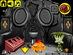 Игра Счастливая Обезьянка 638: Глаз (Monkey GO Happy Stage 638: The Eye) — играть онлайн бесплатно (изображение №6)