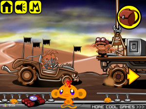 Игра Счастливая Обезьянка 639: Безумная обезьяна - 