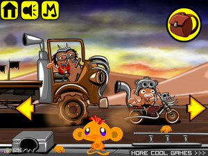 Игра Счастливая Обезьянка 639: Безумная обезьяна - 