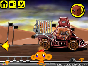 Игра Счастливая Обезьянка 639: Безумная обезьяна - 