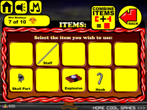 Игра Счастливая Обезьянка 639: Безумная обезьяна - 