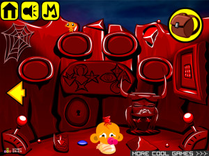 Игра Счастливая Обезьянка 640: Щенок-Монстр (Monkey GO Happy Stage 640: Monster Pup) — играть онлайн бесплатно (изображение №4)
