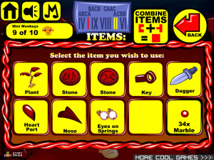 Игра Счастливая Обезьянка 640: Щенок-Монстр (Monkey GO Happy Stage 640: Monster Pup) — играть онлайн бесплатно (изображение №7)