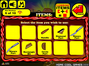 Игра Счастливая Обезьянка 641: Фарсовый Фильм с Тремя Марионетками! (Monkey GO Happy Stage 641: Slapstick movie with the three stooges!) — играть онлайн бесплатно (изображение №4)