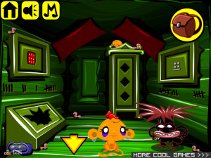 Игра Счастливая Обезьянка 642: Рыба (Monkey GO Happy Stage 642: Fish) — играть онлайн бесплатно (изображение №6)