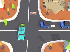 Игра Повернуть На Перекрестке (Turn Turn) — играть онлайн бесплатно (изображение №2)