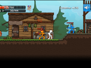 Игра Стикмен Арчеро Файт (Stickman Archero Fight) — играть онлайн бесплатно (изображение №3)