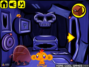 Игра Счастливая Обезьянка 646: Катакомбы — Глава 1 (Monkey GO Happy Stage 646: CATACOMBS Chapter — 1) — играть онлайн бесплатно (изображение №5)